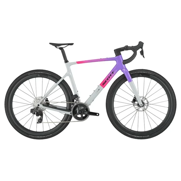 Scott Addict Gravel 20 Narwal Grey / Fade Purple